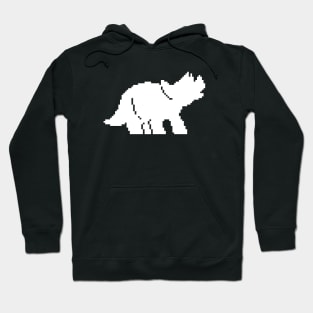 8-Bit Triceratops Hoodie